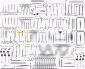ชุดเครื่องมือผ่าตัดขั้นพื้นฐาน 161 ชิ้น ผลิตจากเหล็กเกรดเยอรมัน ชุดเครื่องมือผ่าตัดแบบใช้มือ - Product Image 5