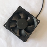 Ventilateur de refroidissement sans balais 80x80x25 80mm 8025 12V DC à haut débit d'air avec roulement à manchon/à billes