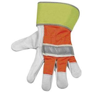 Guantes de trabajo de cuero hechos a medida de fábrica directa Diseño resistente a cortes en colores específicos para uso en exteriores Fabricado en Pakistán - Product Image 6