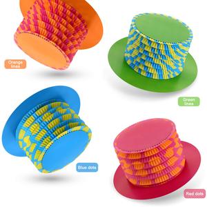 11.6 pouces Mad Hatter Tea Party Chapeaux Décorations En Carton Chapeaux Pliables Chapeaux De Fête pour Costume Accessoire Articles De Fête - Product Image 4