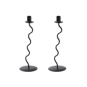 Candélabre de sol en fil de fer forgé bougeoir nouvelle vente taille personnalisée forme couleur utilise dans la décoration intérieure - Product Image 6