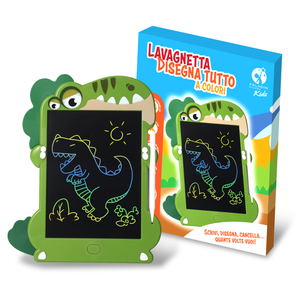Tableta de escritura digital Little Dragon de la marca italiana Paladin Pharma Kids para niños con escritura a color para distribuidores - Product Image 1