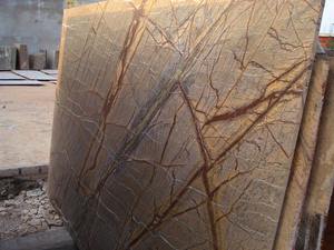 Mármol Natural Indio Marrón Selva Tropical ORRIS LIVING, Losa Grande para Encimera de Cocina, Superficie Pulida para Mueble de Baño - Product Image 5