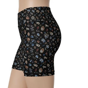 Shorts Deportivos Ecológicos con Estampado Digital, Tela Elástica de Spandex, Suaves, Transpirables, de Secado Rápido, Cómodos para Gimnasio, Running y Yoga - Product Image 2