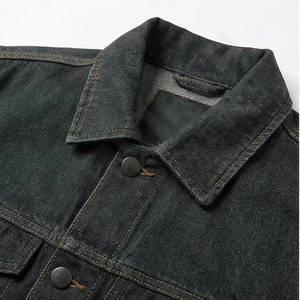 Chaqueta Vaquera Slim Fit para Hombre, Lavada, Resistente al Viento, Personalizada, de Alta Calidad, 100% Algodón, Diseño Moderno - Product Image 4