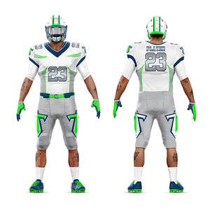 Maillot de football américain Offre Spéciale impression personnalisée équipe nom numéro maillots jeu chemise d'entraînement pour hommes jeunes - Product Image 1