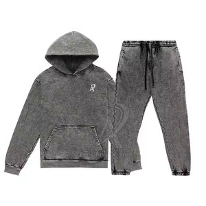 ชุดวอร์มซักด้วยกรดทำจากผ้าฝ้าย - Product Image 1