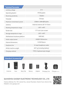 4G-PTT-Netzwerk Real-PTT GPS 5000 Meilen PoC-Funkgerät mit Großer Reichweite, LTE-Walkie-Talkie-Modul mit SIM-Karte - Product Image 2
