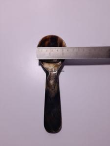 Javed Artesanías Cuchara de cuerno de búfalo pulido Cuchara de café de estilo náutico para uso doméstico y en la cocina para mesa - Product Image 3