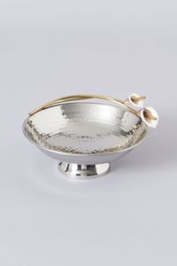 Nouvelle conception de bol à dattes en laiton pour servir des dattes arabes de qualité supérieure à la maison avec un design artisanal traditionnel élégant - Product Image 3