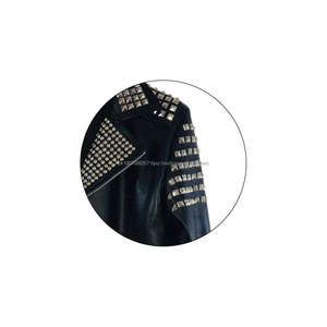 Chaqueta de Cuero Punk para Hombre, Diseño de Moda, Temporada de Invierno, Precio Económico al por Mayor, Gran Venta, Tallas Grandes - Product Image 3