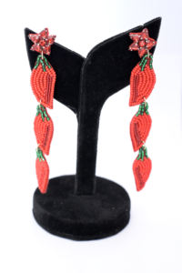 Lightweight Comfortable <b>Butterfly</b> Stud Earrings Artisan <b>Bead</b> Embroidery Jewelry Custom Fashion Women's Pinkweave Boutique Gift - Product Image 5