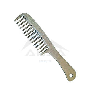 Heavy Duty Reusable Animal Mane Tail Comb <b>Horses</b> Cattle Veterinary Livestock <b>Grooming</b> Handle Available Multiple Colors Designs - Product Image 2
