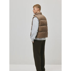Gilet matelassé décontracté pour homme, de qualité supérieure, respirant, coupe ajustée, col montant, vente chaude d'hiver, décontracté, hip-hop, sans manches - Product Image 6