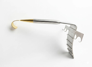 Rétracteur Saldanha professionnel pour la chirurgie plastique et l'abdominoplastie, instrument chirurgical durable à 4 branches - Product Image 6
