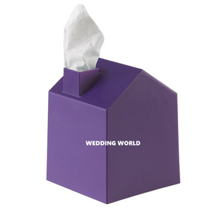 Nouveau concepteur de boîte à mouchoirs en métal de qualité supérieure fantaisie boîte à mouchoirs à la main vente chaude articles de mariage porte-mouchoirs en gros - Product Image 3