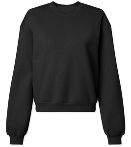 Sweat-shirt pour femme à manches longues, style décontracté, col rond, 100% coton, respirant, imperméable, logo sur le devant - Product Image 2