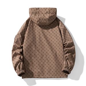 Blouson Bomber Formel pour Homme Automne Hiver à Capuche Coupe-Vent Respirant Écologique Slim Fit Remplissage Polyester Mode Urbaine 2023 - Product Image 4