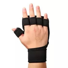 Gants de gymnastique demi-doigt de haute qualité gants d'entraînement antidérapants réglables respirants pour le sport pour les gants d'haltérophilie de course - Product Image 5