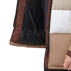 Meilleure vente Veste matelassée en nylon et polyester pour hommes Veste d'hiver sur mesure nouveau design pour hommes - Product Image 6