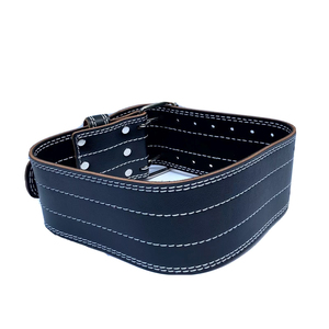 High Quality Heavy Duty Gym Fitness Workout Power <b>Weight</b> Lifting PU Leather Belt for Men <b>Women</b> Power Leather Belt - Product Image 2