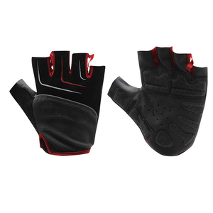 Tissu doux en néoprène et cuir synthétique fait de gants d'haltérophilie de fitness cyclisme vélo demi-doigt vtt gant de vélo de montagne - Product Image 1