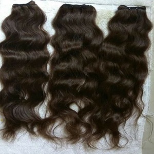 JAE Indian Remy Natural Wave Cuticle Aligned Raw Virgin Human Hair <b>Extensions</b> 100g Machine Double Weft Bundle - Product Image 6