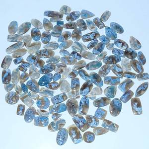 AAA +, la mejor calidad, cuarzo verde Natural, musgo, ágata, cabujón, piedras preciosas, forma de mezcla de piedras preciosas sueltas para la fabricación de joyas - Product Image 3