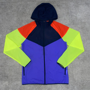Veste de pluie imperméable coupe-vent respirante à capuche légère pour hommes - Product Image 2