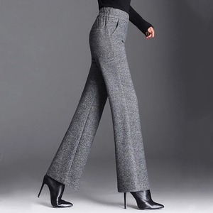 Pantalon de survêtement taille haute pour femme Pantalon de tous les jours en toile extensible confortable avec ceinture élastique et poches - Product Image 4