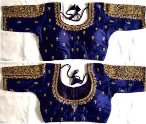 Hermosa Blusa Con Trabajo Hecho A Mano, Zari Y Trabajo De Hilo - Product Image 5