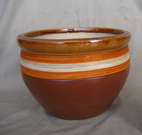 Pot de fleur en céramique artisanal vietnamien et jardinières pour centre de jardin poterie en argile pour fournitures de pépinière décoration de jardin
