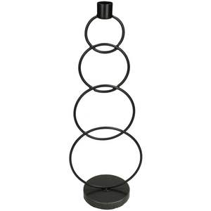 Portavelas de hierro de una sola luz, centro de mesa de boda, portavelas de Metal decorativo con tamaño personalizado - Product Image 3