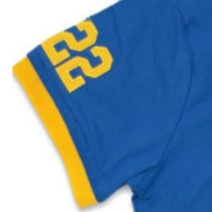 Sigma Gamma Rho SGRho Royal Blue Cotton Stretch Polo <b>Shirt</b> Embroidered Sorority Logos Soft Comfort Fit Greek Apparel for Women - Product Image 5