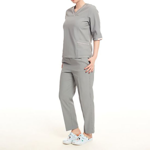 Uniforme de Enfermería de calidad superior, uniforme de hospital con logotipo personalizado, uniforme médico personalizado al por mayor, uniforme de Enfermería de hospital OEM y ODM - Product Image 3