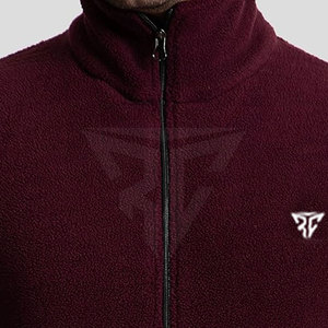 Custom Logo <b>Men</b> Fleece Tracksuit Sets Breathable Solid 100% Cotton Lightweight Plus Size Autumn Winter Sport - Product Image 3