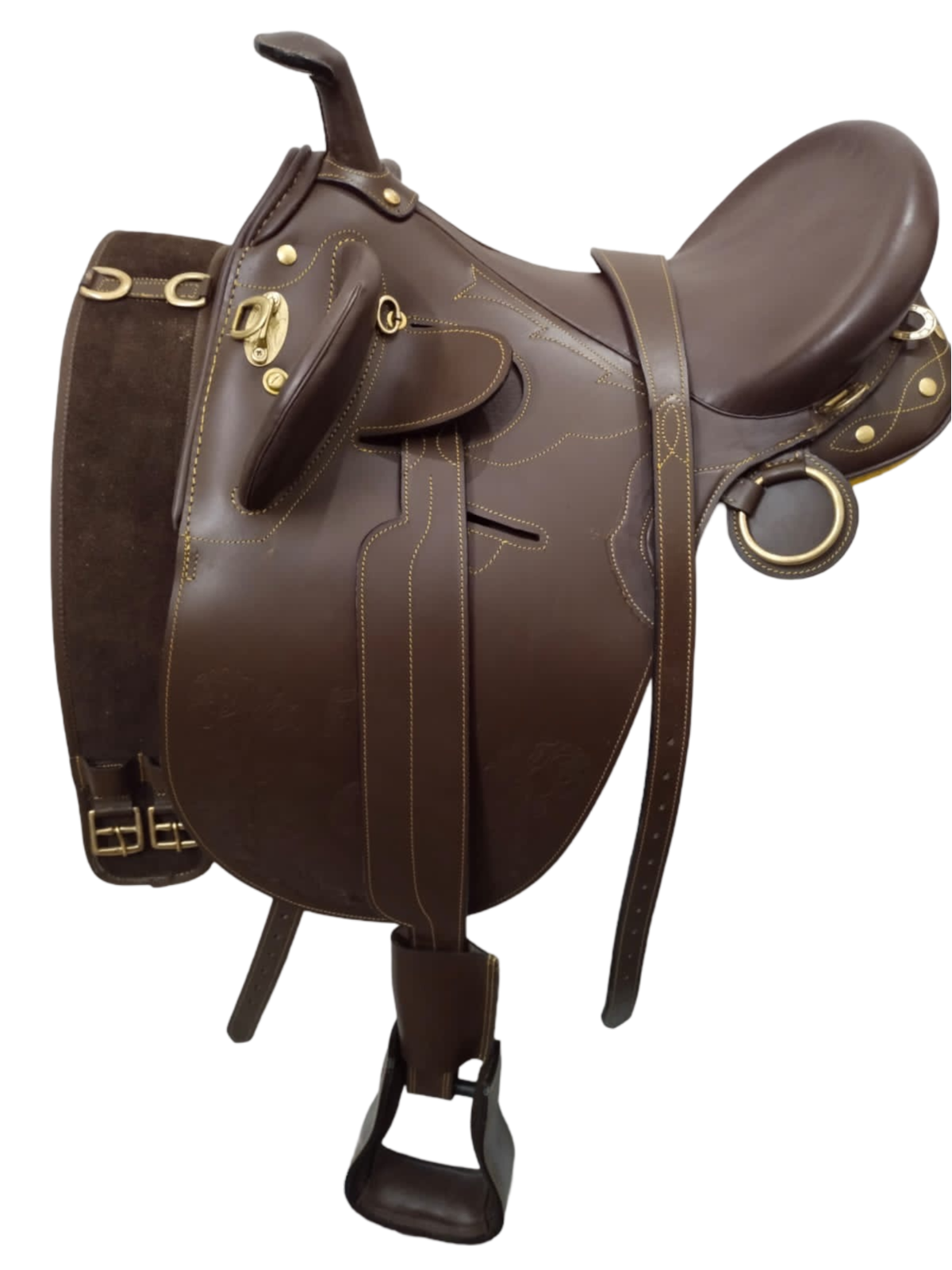 สีน้ำตาล