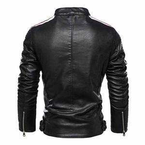 Top Demanding Slim Fit Hombres Vintage Biker Motocicleta calidad premium 2025 Chaqueta de cuero para hombres - Product Image 2