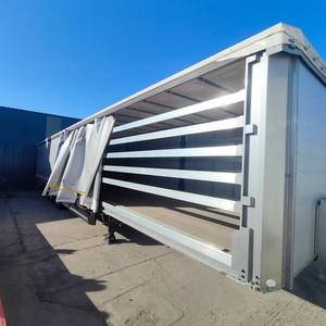 Nouvelle semi-remorque à plateau latéral de 70 tonnes à 3 essieux pour machines agricoles - Product Image 6
