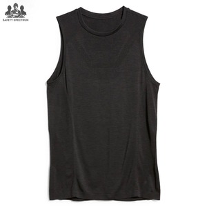 Camiseta sin Mangas de Punto Informal para Hombre, Chaleco de Gimnasio, Secado Rápido, Transpirable, 100% Algodón - Product Image 5