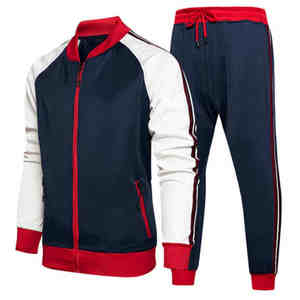 Conjuntos Deportivos Casuales de Invierno para Hombre al por Mayor, con Cintura Elástica y Capucha, 100% Algodón Felpa, Transpirables, para Correr - Product Image 1