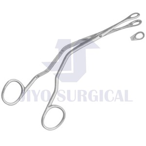 คีมบีบจมูกสำหรับผ่าตัดสเตนเลสสตีล7นิ้วแบบตรง/ขึ้น - Product Image 1