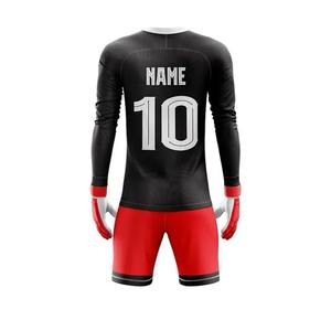 El último uniforme de portero elegante diseñado alto movimiento necesita uniforme de portero atletas uniforme de portero - Product Image 3