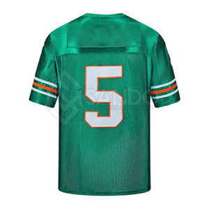 Camiseta de fútbol americano de calidad superior, precio al por mayor, camiseta de fútbol americano con nombre de equipo personalizado - Product Image 2