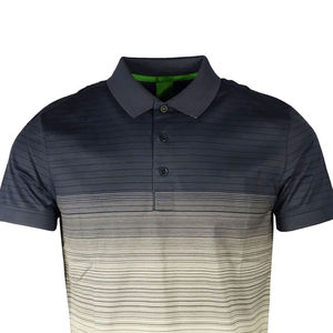 2025 PREMIUM Quality New Design Two Tone GRADIENT Chemises polo pour hommes-T-shirts polo d'été à manches courtes pour hommes. - Product Image 2