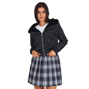 2024 femmes de haute qualité manches complètes personnalisé Polyester matériel Bomber veste respirant personnalisé Logo impression coton - Product Image 5