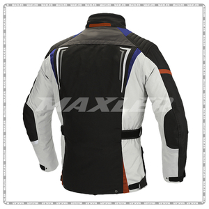 <b>Lightweight</b> Textile Motorbike Riding <b>Jacket</b> Adjustable Fit With Impact Protection Breathable Panels Durable Fabric Ideal - Product Image 4