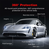 Film de protection de peinture pour voiture en TPU blanc, film protecteur auto-réparateur, anti-UV, hydrophobe, résistant aux rayures, rouleau de PPF pour voiture