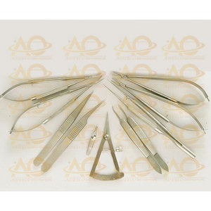 Micro Surgery <b>Instruments</b> Set Micro Needle Holder Scissors Micro <b>Instruments</b> - Product Image 2
