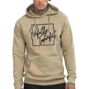 Sweat-shirt à capuche OEM pour homme 100% coton brodé personnalisé à épaules tombantes pour l'hiver - Product Image 1